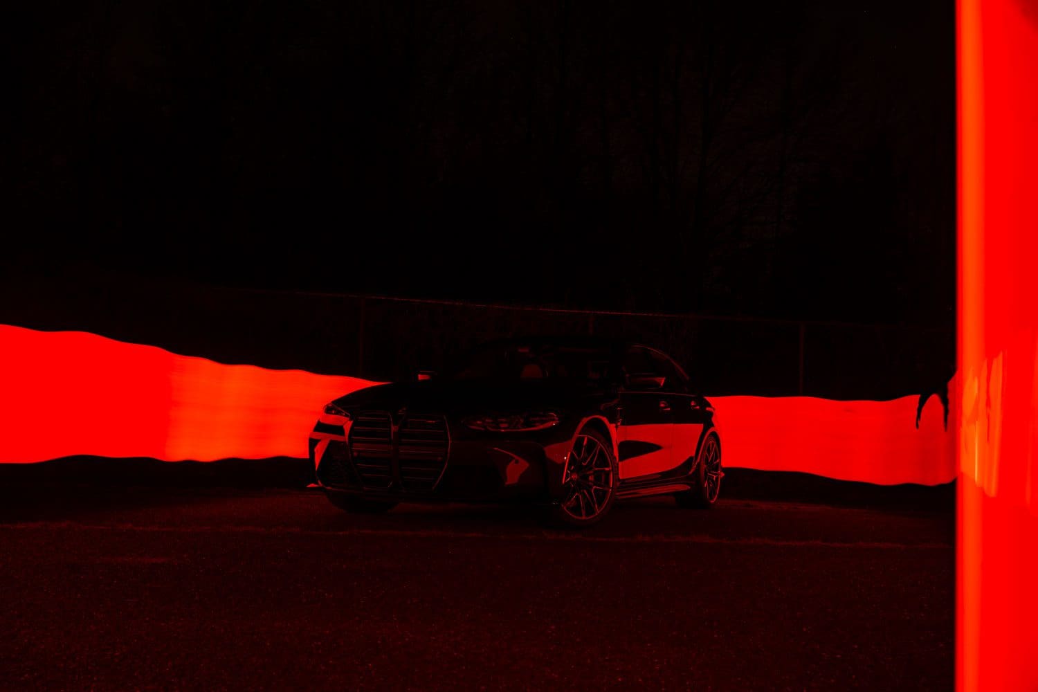 How to light paint a car with gels